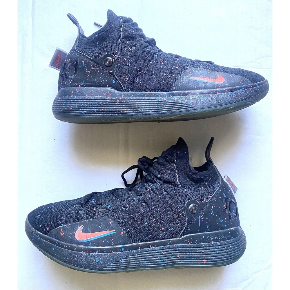Nike Zoom Kevin Durant KD11  Basketball Shoe Men’s Sz 9 Black/Confetti
